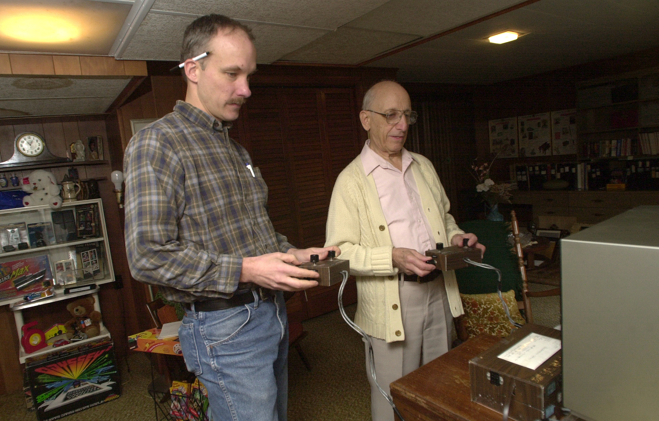 They celebrated video game pioneer Ralph Baer  in Manchester