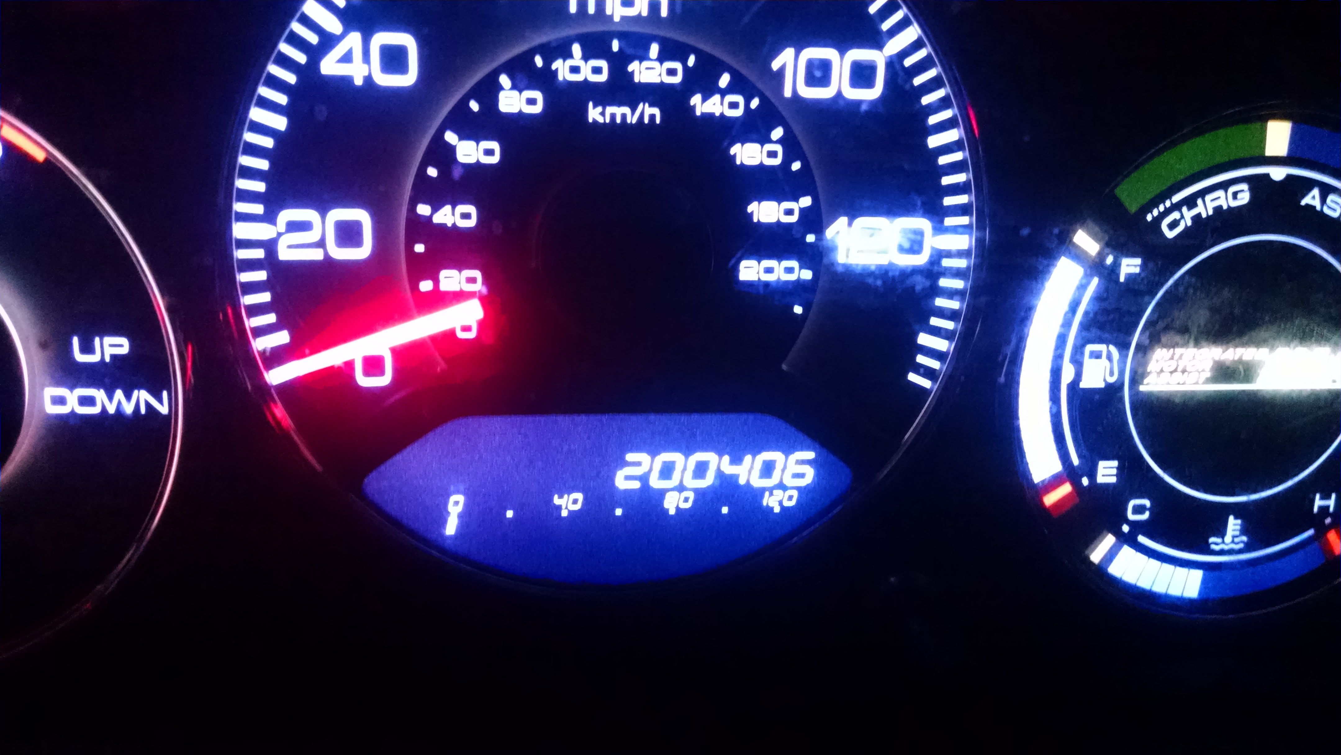 200,000 miles on my car – I remember when 100,000 was astonishing
