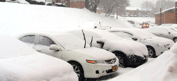 First snowstorm raises the important issue: Wipers up or wipers down?
