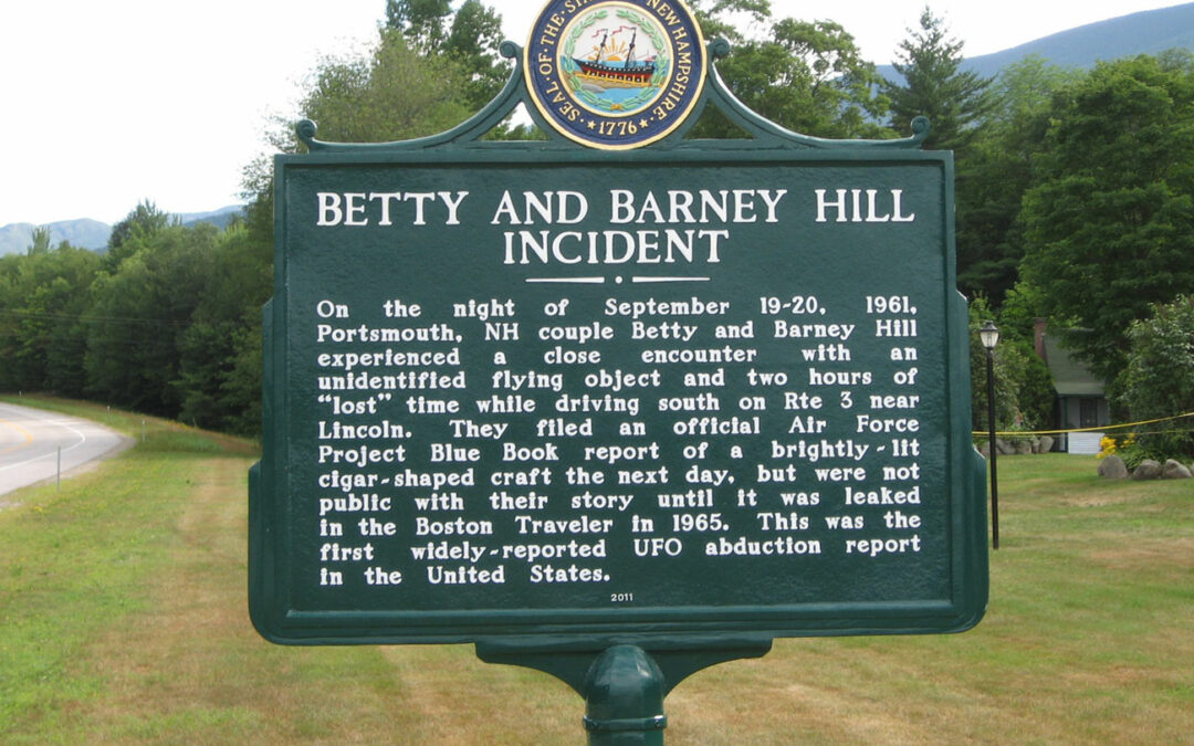 betty hill ufo historical marker