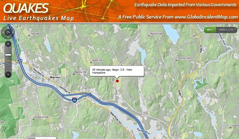 Whole lotta “light shaking” going on – NH feels another small earthquake