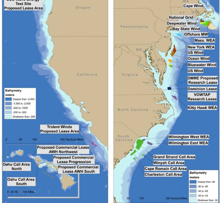National offshore-wind push doesn’t go north of Cape Cod, for now
