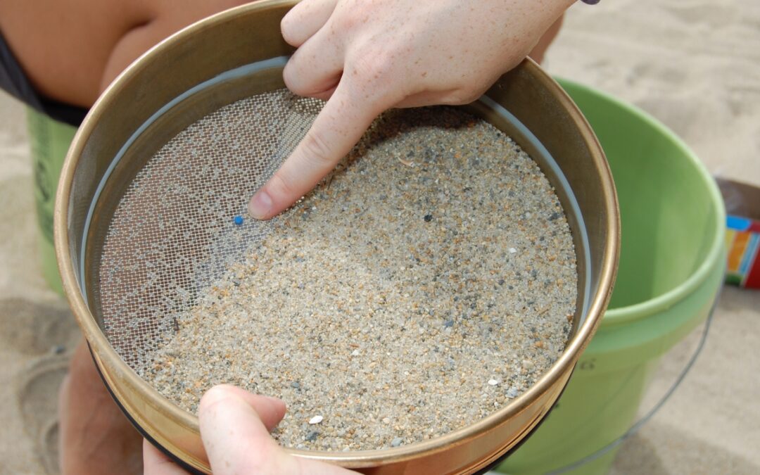 microplastic in sand nh