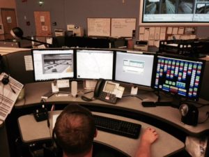 Courtesy photo: The NH DOT Traffic Management Center in action.