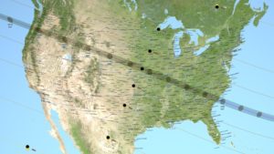 Path of Aug. 21, 2017, solar eclipse - NASA