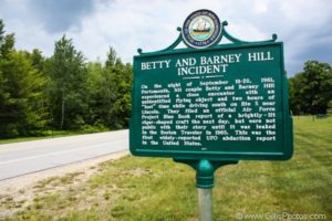 Mystery Hill historical marker