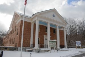 Offices of the Clay Mathematics Institute are in this building at 70 Main St. in Peterborough. (Picture from January 2016, hence the snow)