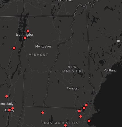 New Hampshire draws a blank on map of Nazi wannabes