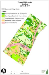 No, this is camouflage - it's Chichester's zoning map.