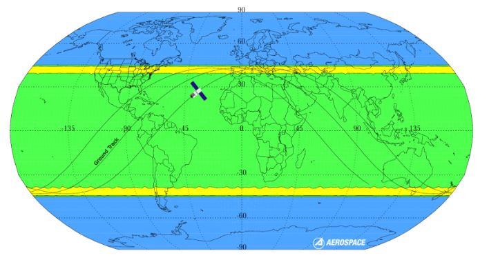 tiangong reentry risk map