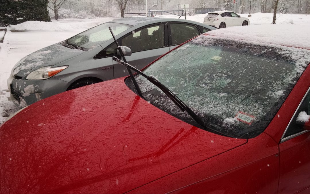 Granite Geek classic: “Windshield wipers up or down?”