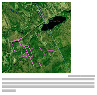 This Jan. 14, 2019, screen shot shows stone walls that have been mapped in east Concord as part of the Stone Wall Mapper project
