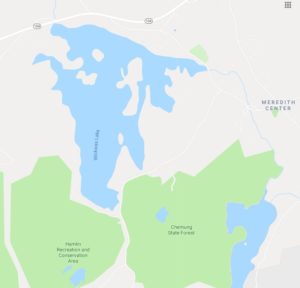 Google map of Wickwas Lake