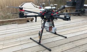 Drone used in Great Bay mapping.