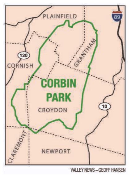 Corbin Park map (Valley News)