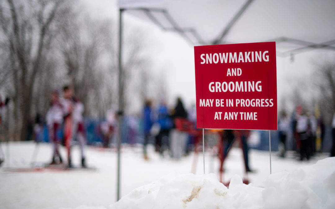 If cross-country skiing requires snowmaking, is it really cross-country skiing?