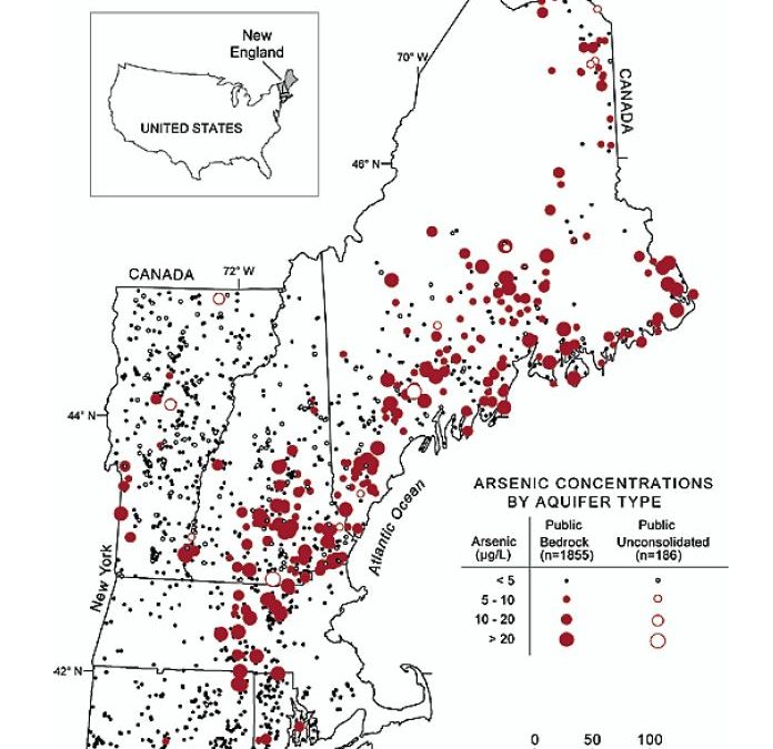 UNH research prodded state’s low arsenic standard in water