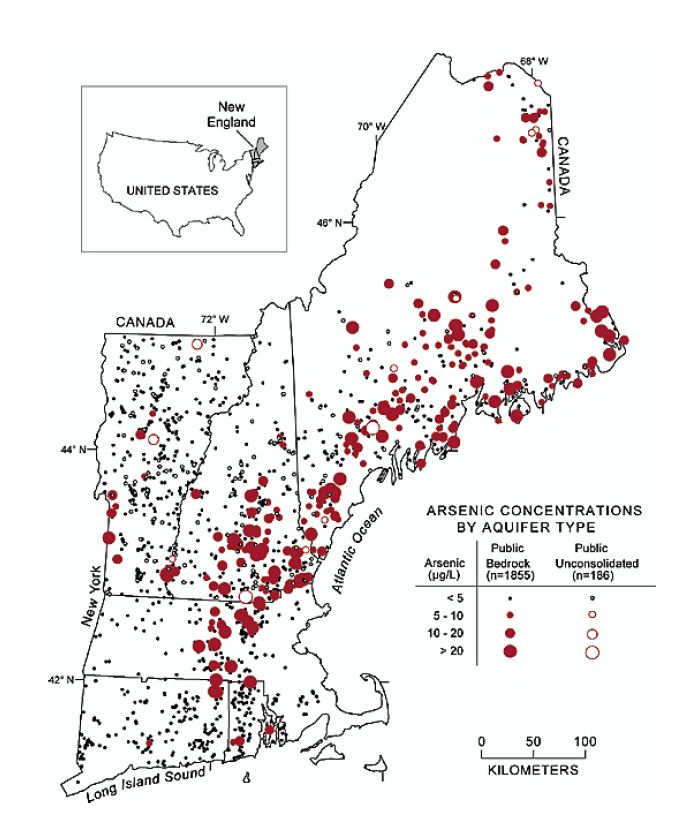 UNH research prodded state's low arsenic standard in water - Concord Monitor