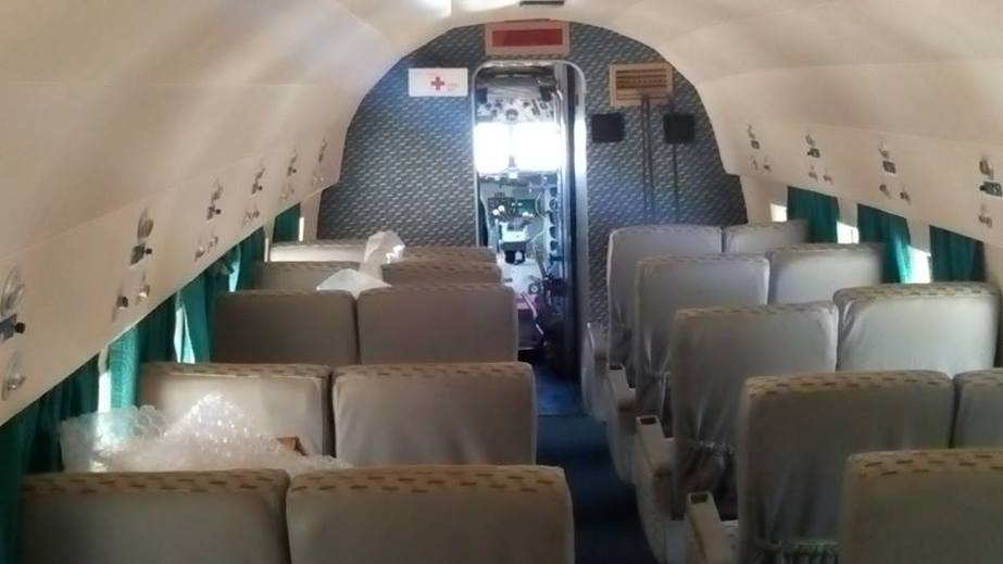 DC-3 interior