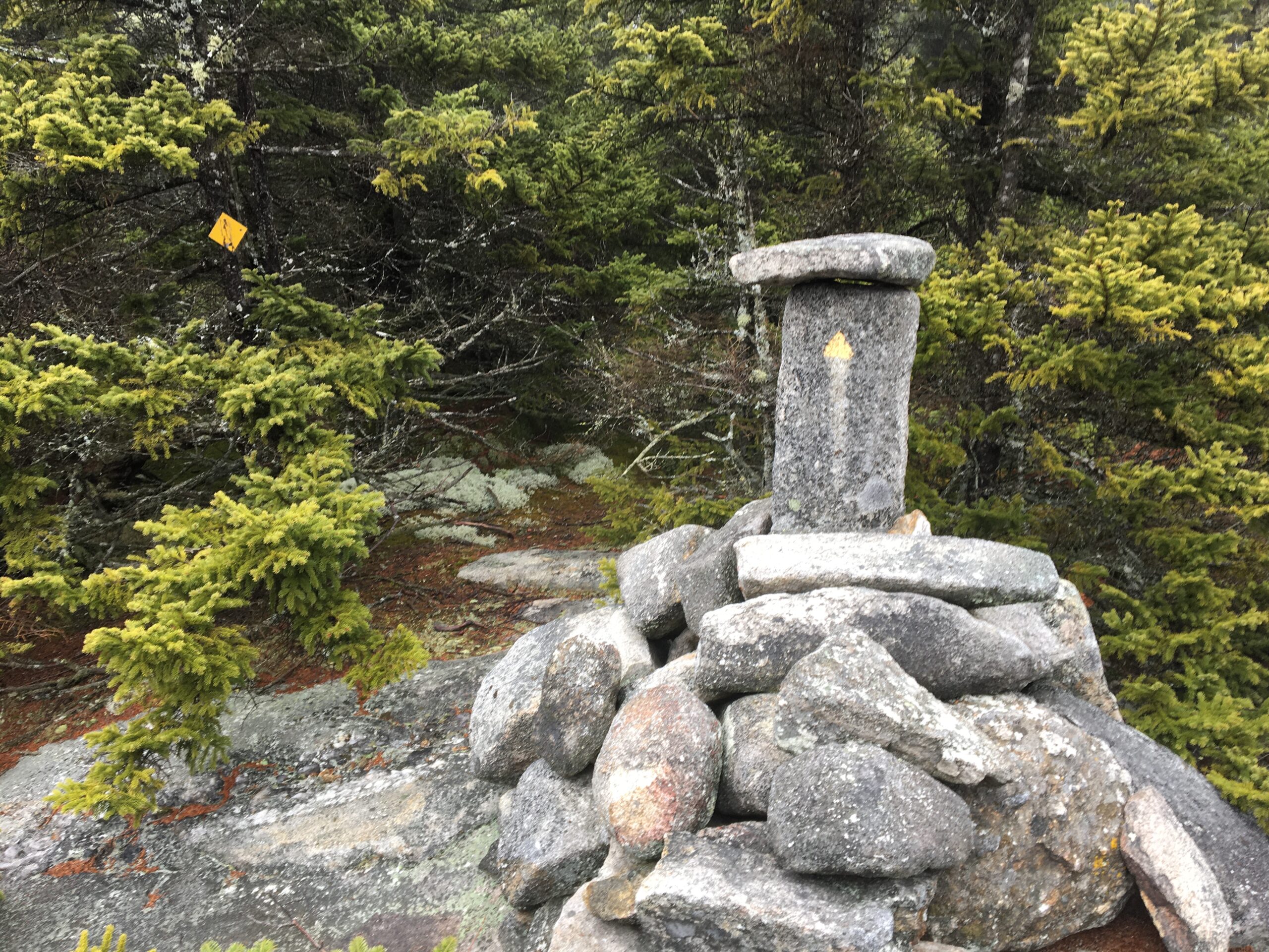Mountaintop triangulation to map N.H. (redux)