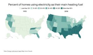 Electricity for heat - map by Axios.com
