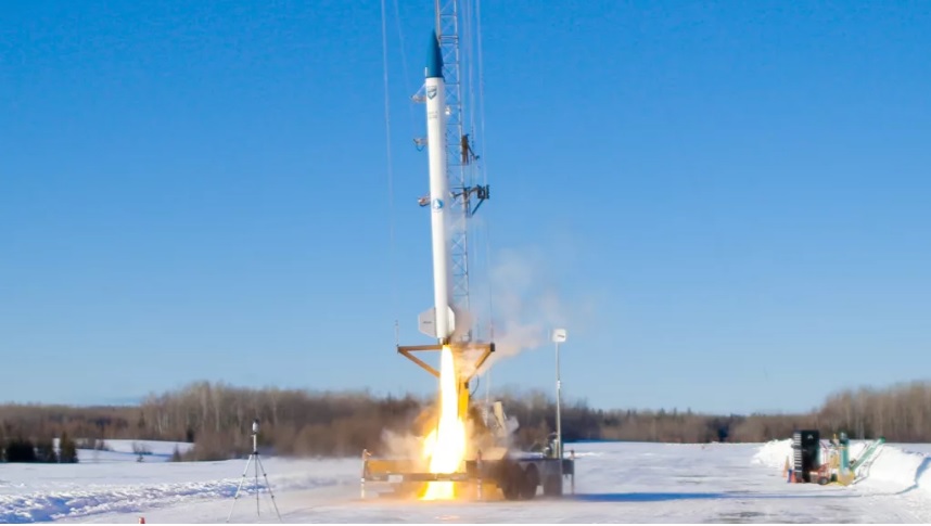 First biofuel rocket gets a test flight in Maine