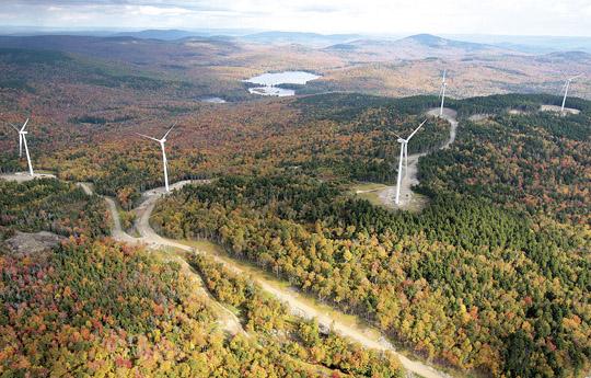Why do wind turbines have three blades? Why not just two?