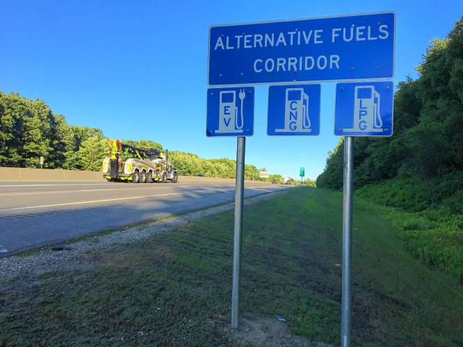 alt fuels corridor sign