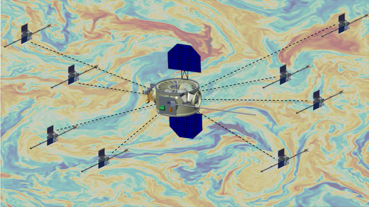 Hub-and-spoke satellites will study space turbulence
