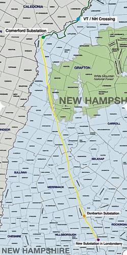 Twin States Energy Link map NH