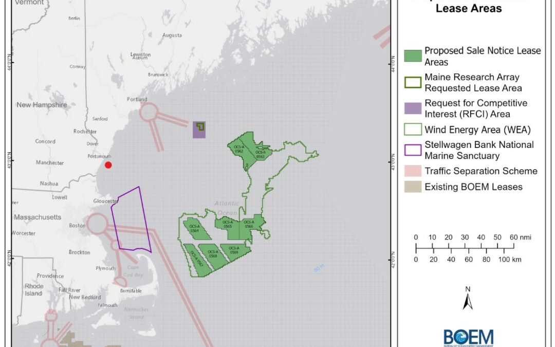 Offshore wind coming (slowly) to the Gulf of Maine