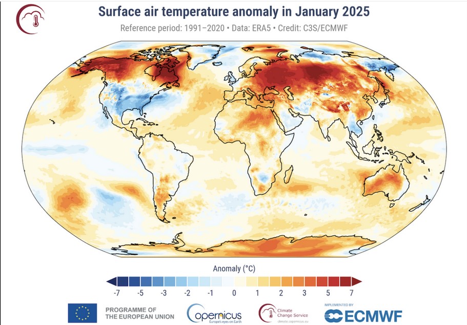 We’re having a great winter – not so much for the rest of the globe