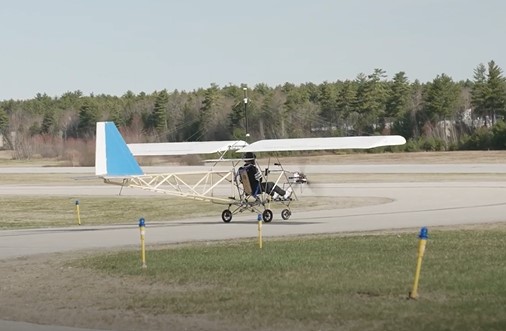 UNH students built an electric ultralight