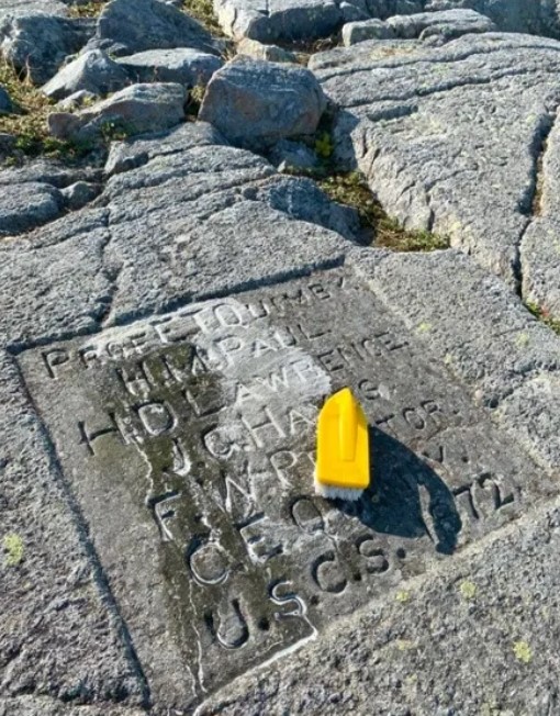 Can I get another post out of that Kearsarge plaque? Yes, I can