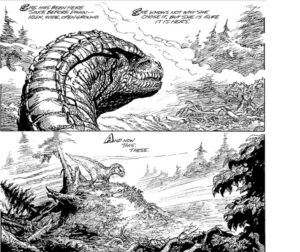 Some panels from 'Tyrant' by Stephen Bissette