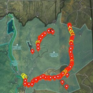 Map of culverts from NH Fish & Game